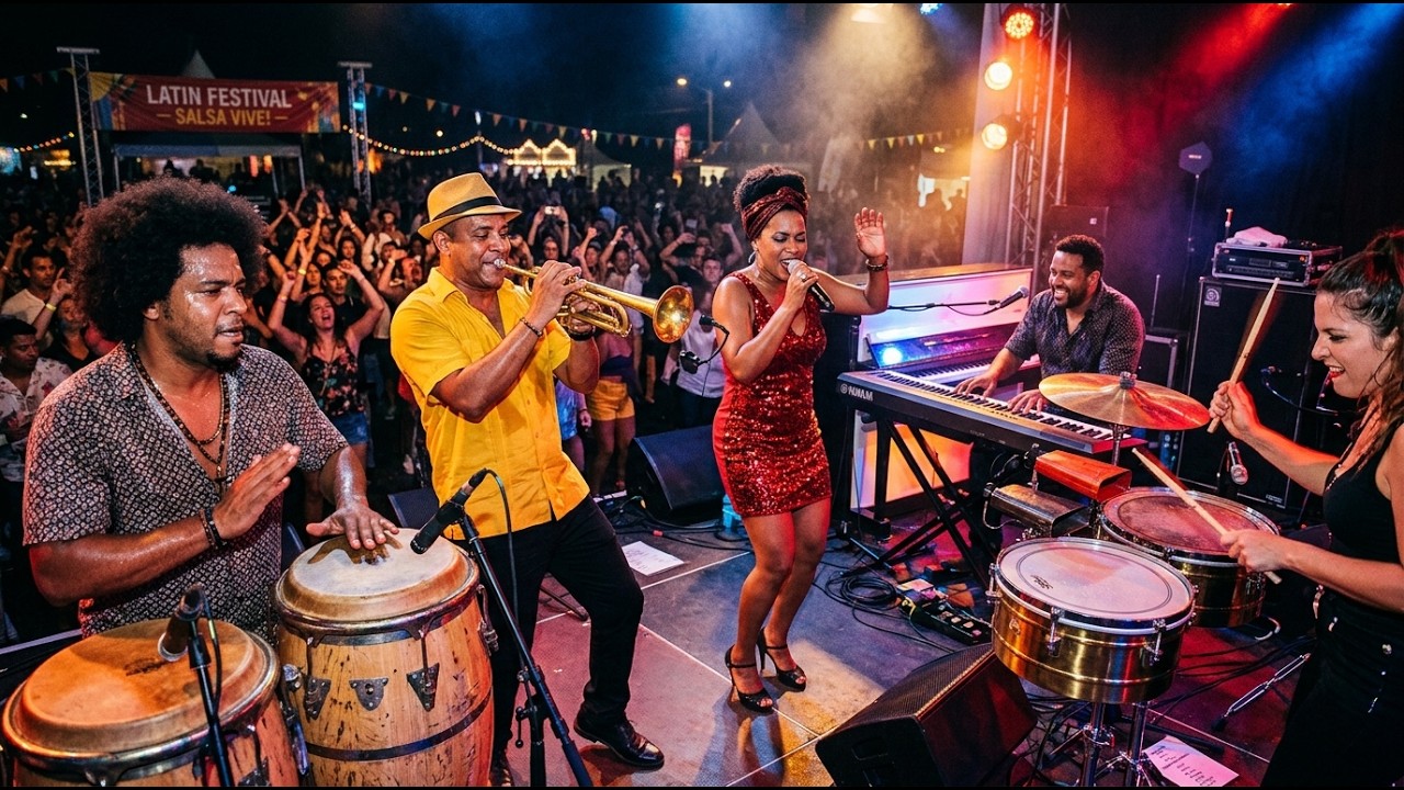 ☕ Cuban Coffee & Salsa – Smooth Havana Ambience