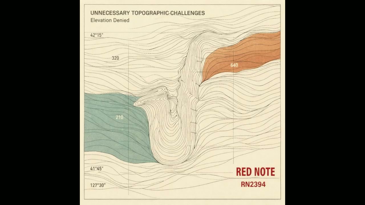 Unnecessary Topographic Challenges - Elevation Denied - Red Note Jazz