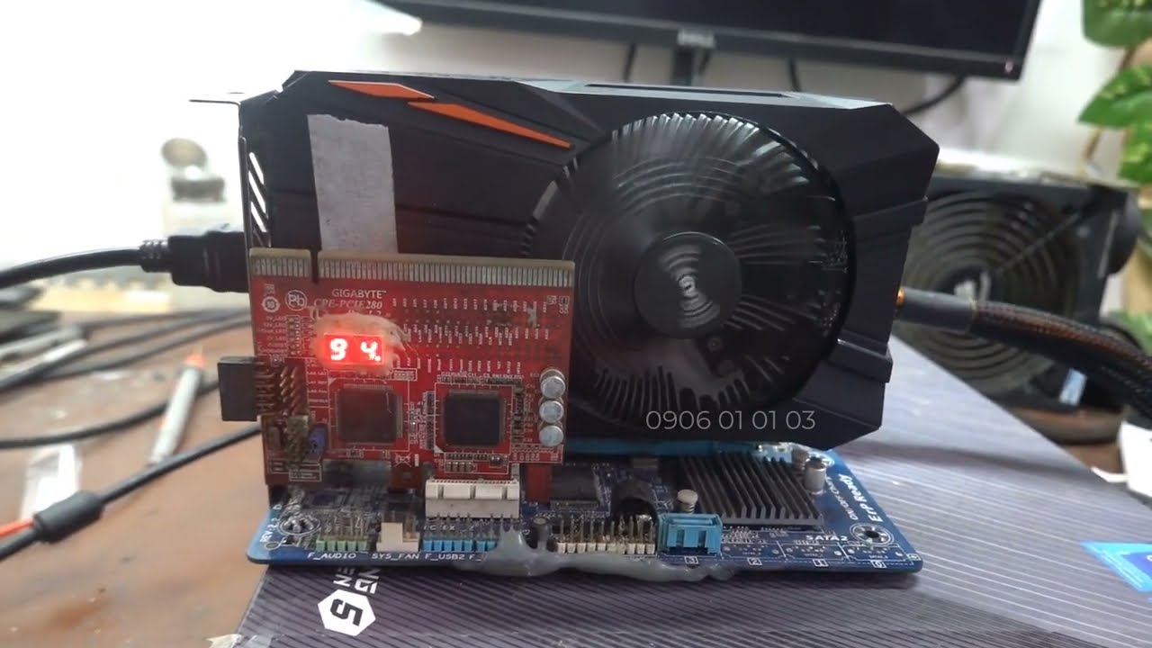Nhận biết card màn hình lỗi vram