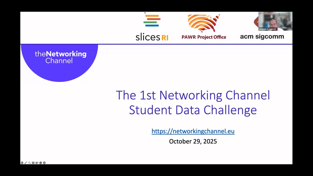 The 1st Networking Channel Student Data Challenge