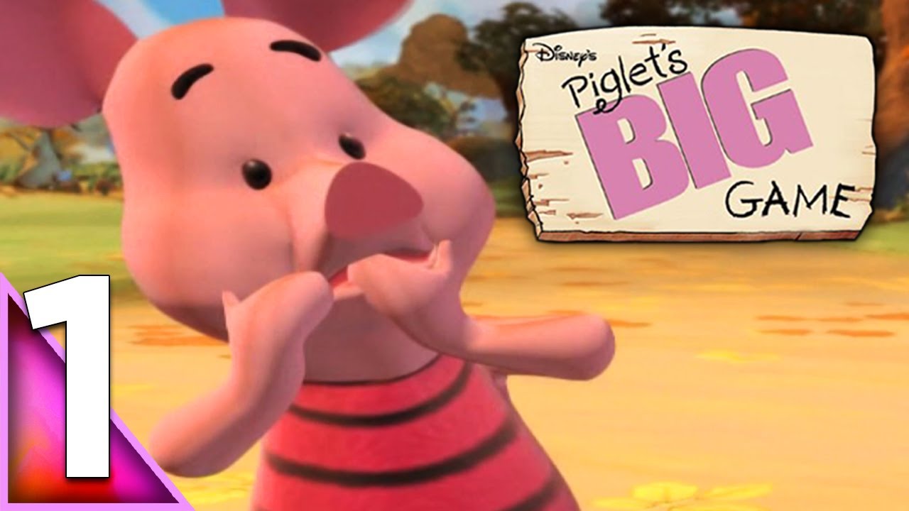 Piglet's Big Game (PS2) | Part 1 | 100% Walkthrough (No Commentary)
