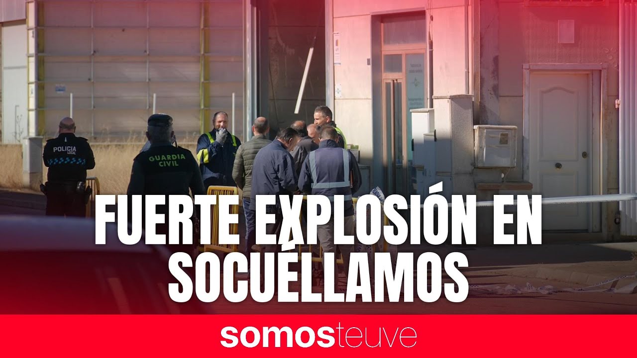 Fuerte explosión en empresa de residuos de Socuéllamos: cuatro heridos, dos críticos