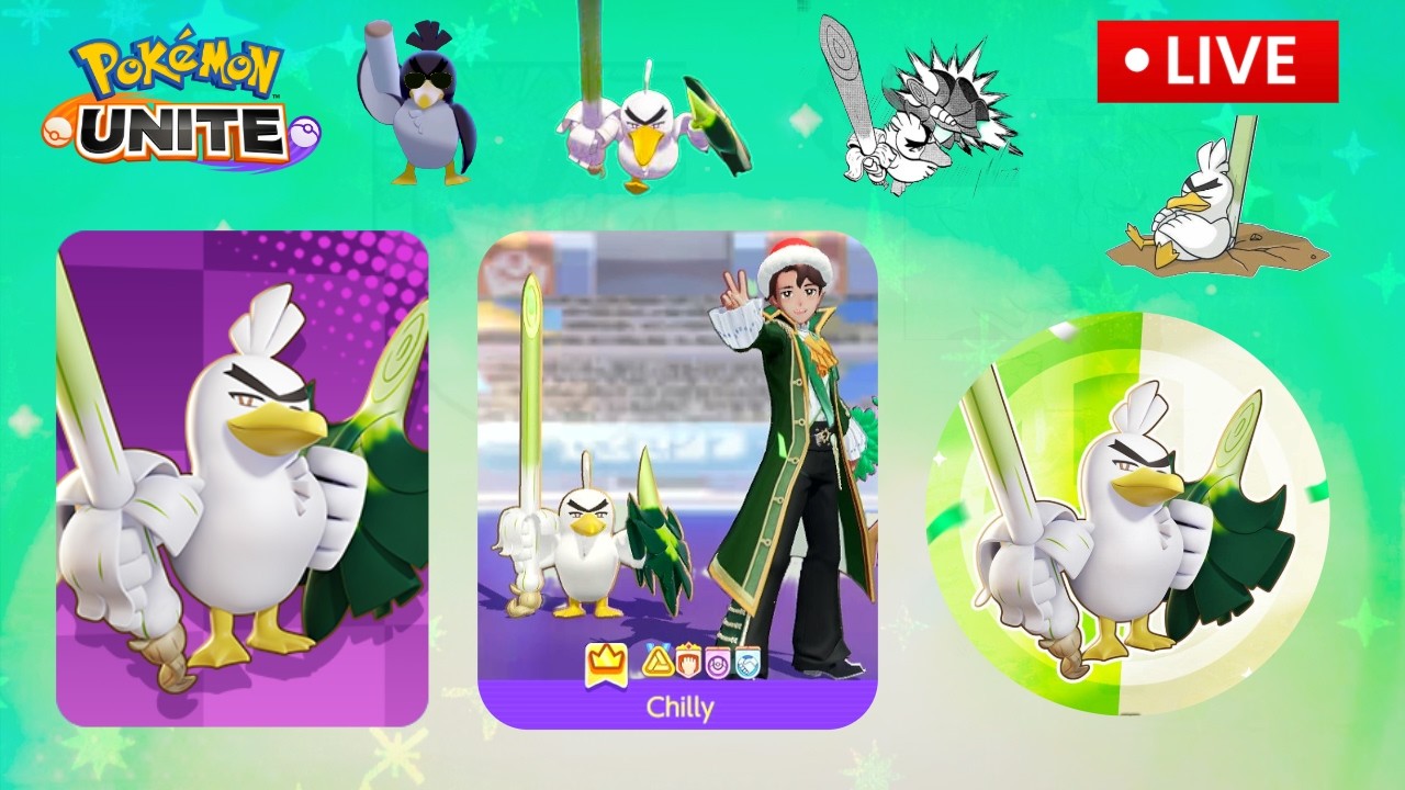 Sirfetch'd is Here In | Pokémon Unite (Day 9)