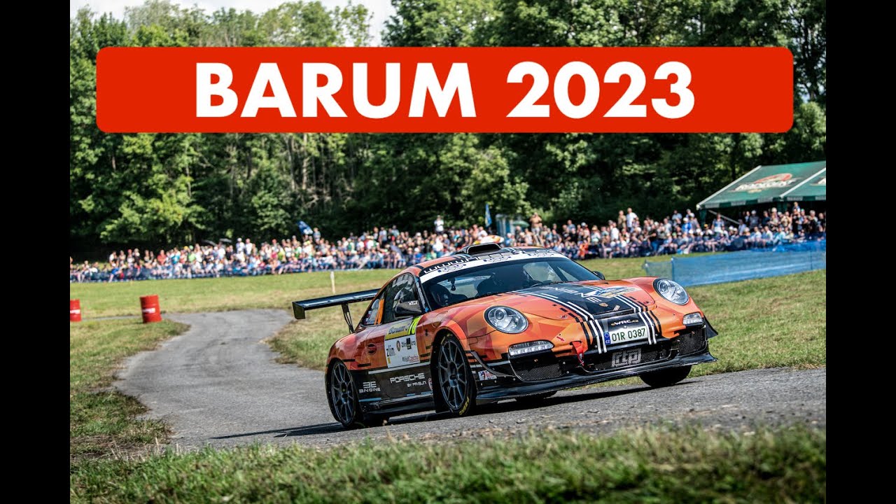 52. Barum Czech Rally Zlín 2023 - Petr Nešetřil - Jura Černoch, PORSCHE 997 GT3