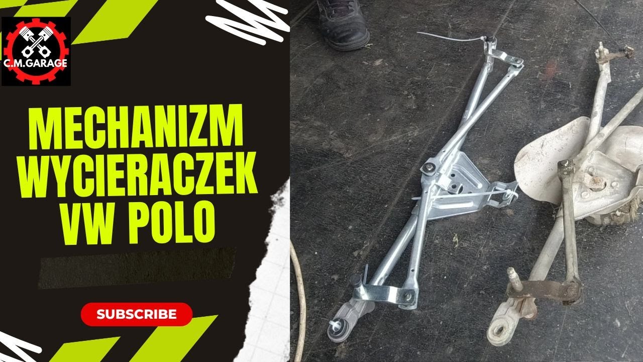 Wymiana Mechanizmu Wycieraczek VW Polo Seat Ibiza