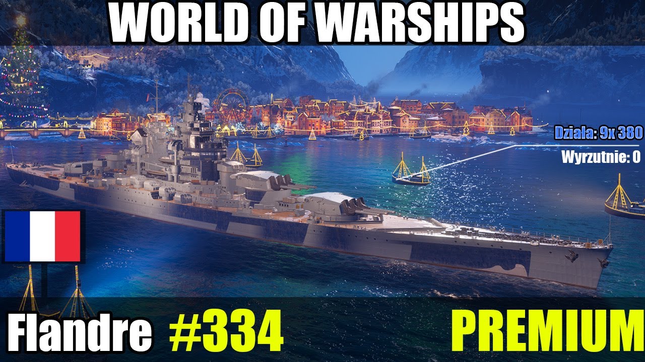 World of Warships -Omówienie okrętu prermium Flandre