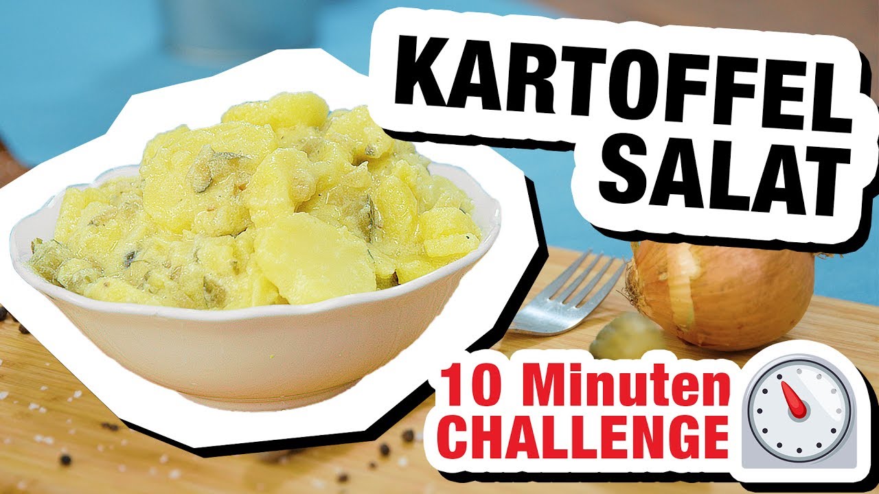 10 Minuten Challenge: Kartoffelsalat! ⏲
