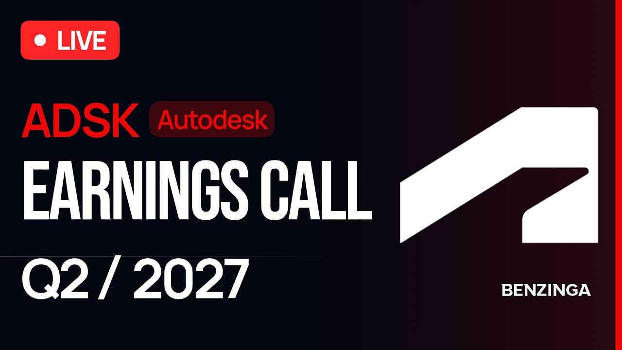 Autodesk Q2 FY27 Earnings Call | $ADSK | 🔴 WATCH LIVE