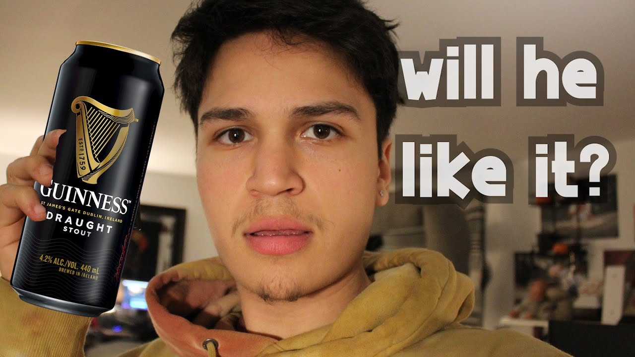 Letting Guinness Beer touch My Lips for the First Time EVER