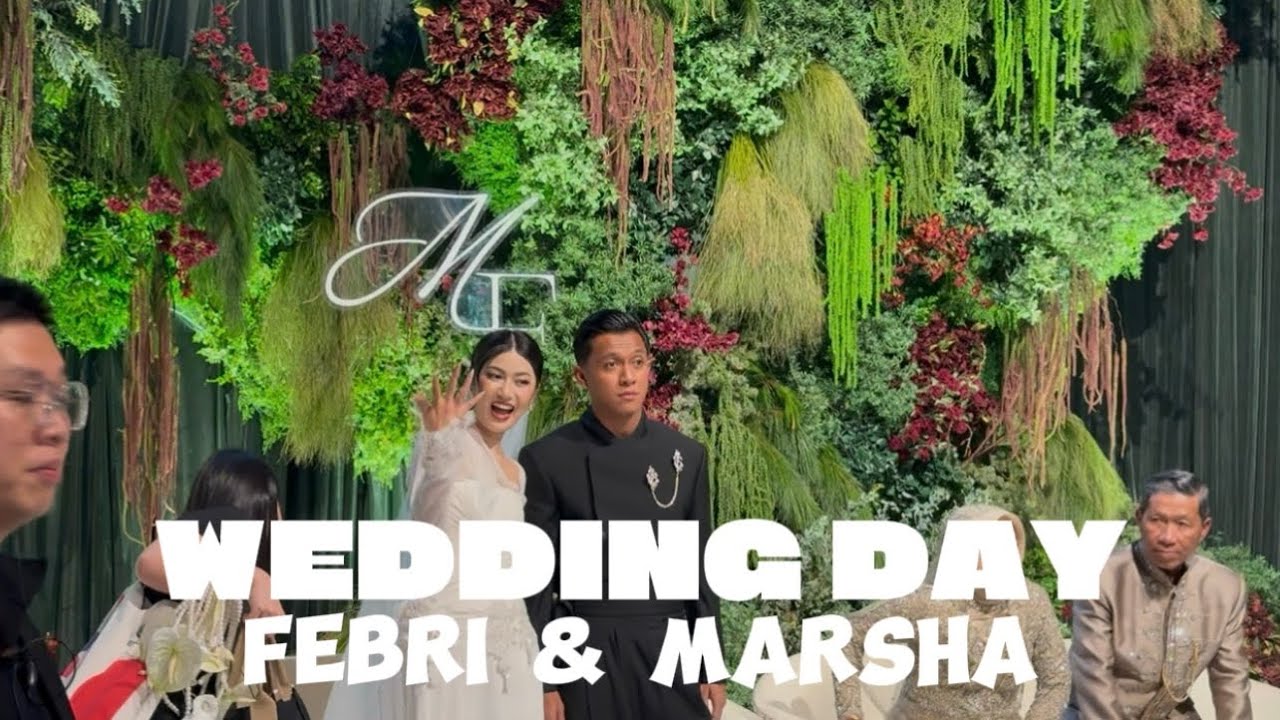 DATANG KE NIKAHAN FEBRI HARIYADI & MARSHA HAMRAH