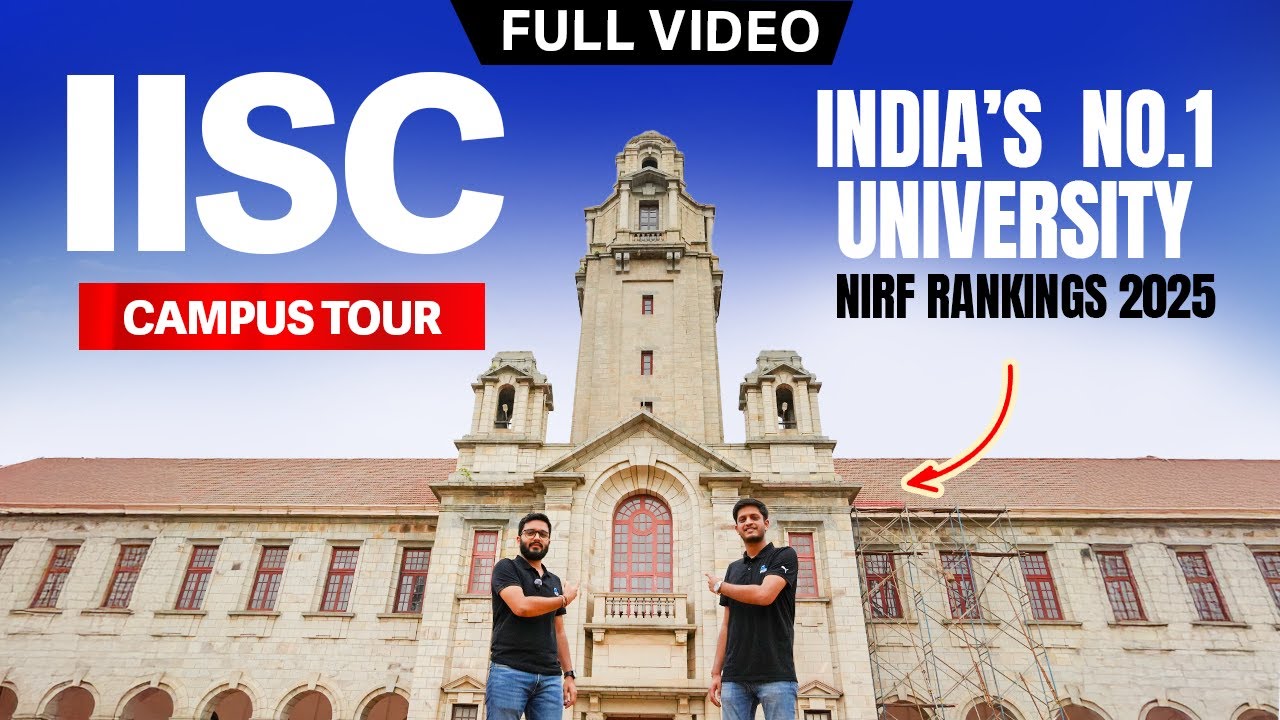 🎉 The wait is finally over! | IISc Full Campus Tour | Jay Bansal | Sriniwas Paliwal | The ML Hub