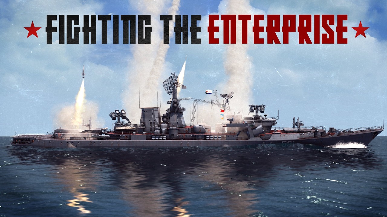 Fighting the USS Enterprise || Strike Group Molniya