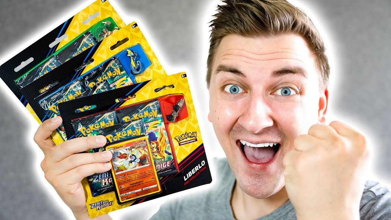 Lohnt sich die ZENIT DER KÖNIGE Pin Kollektion? | Pokémon Booster Opening