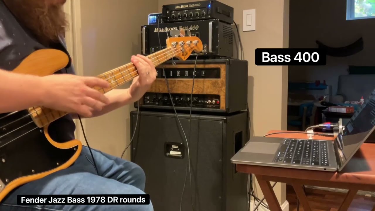 Mesa Bass 400 vs Bass 800D (BD-800)