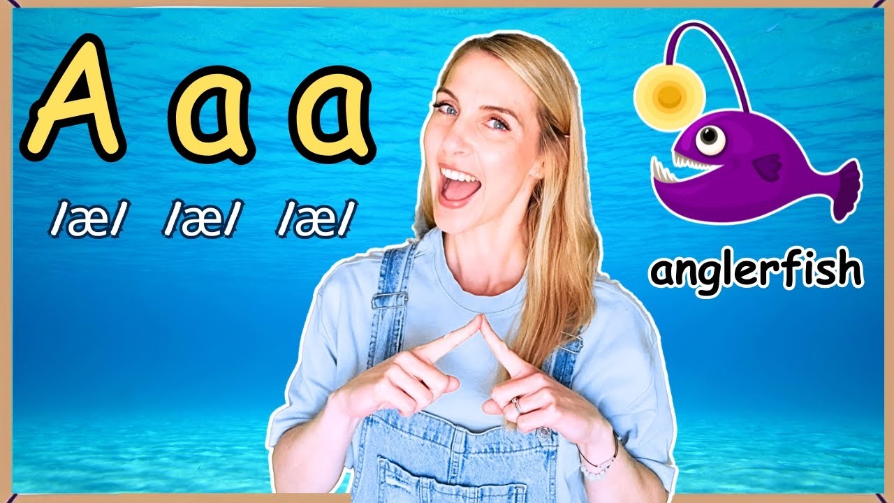 ABC Phonics Song Under the Sea | A to Z with Ocean Words, Sounds & Actions!