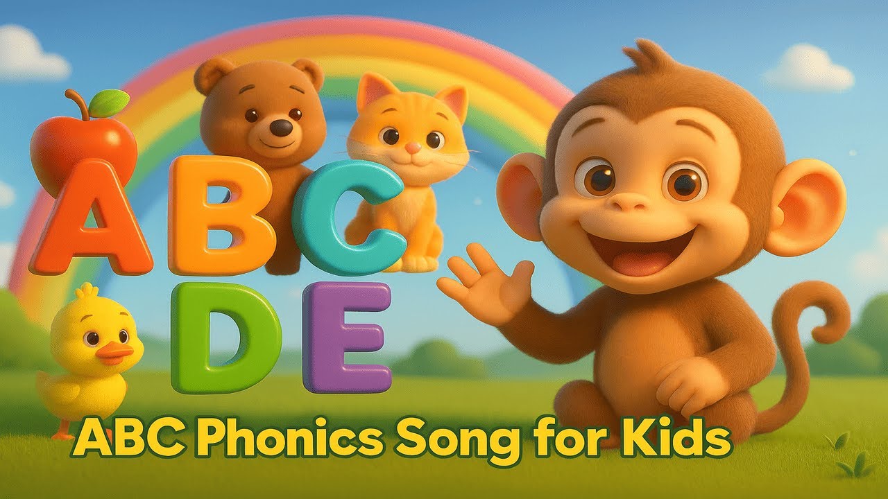 ABC Phonics Song A to E | Learn Letter Sounds | Fun Kids Song @ChuchuCoco  | Preschool Learning  🎶