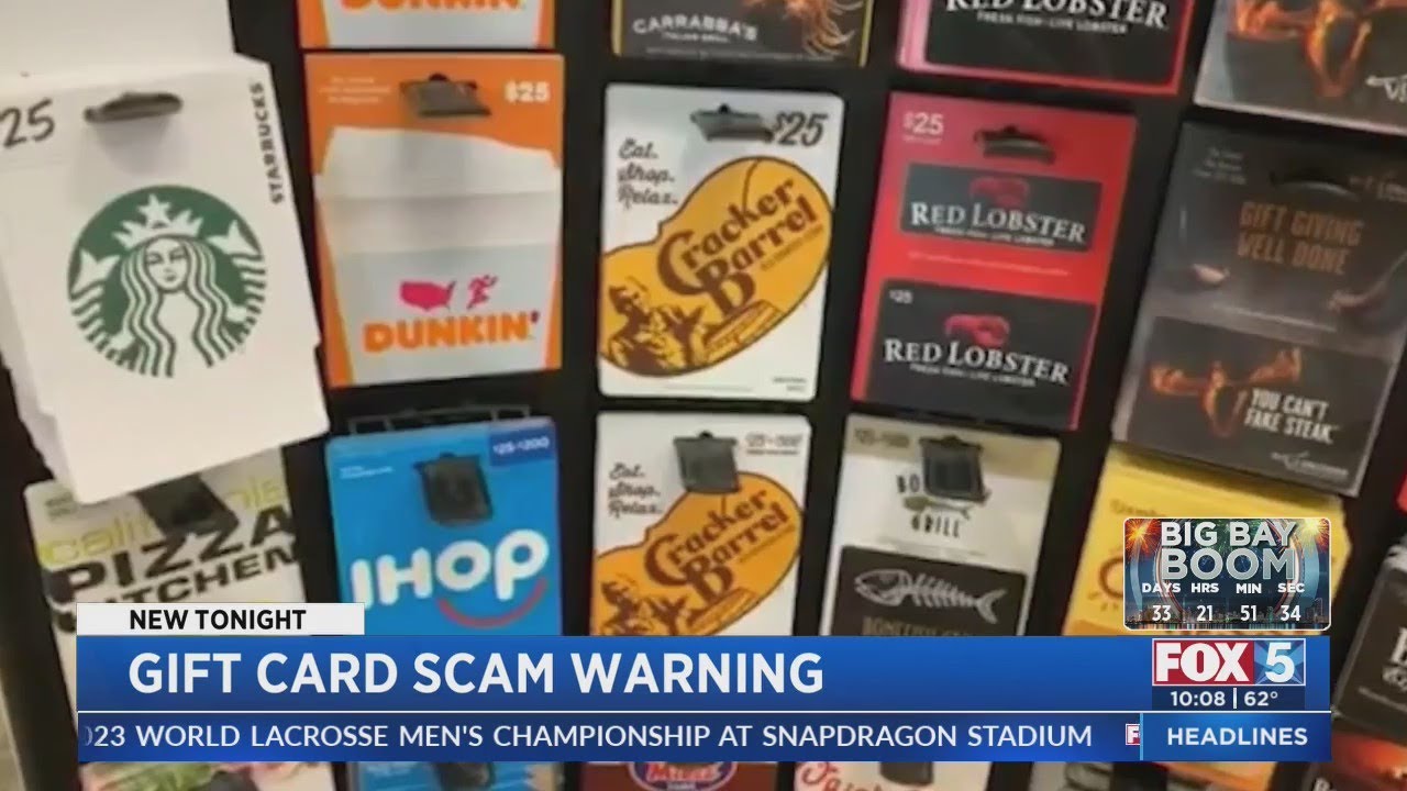 Gift Card Scam Warning