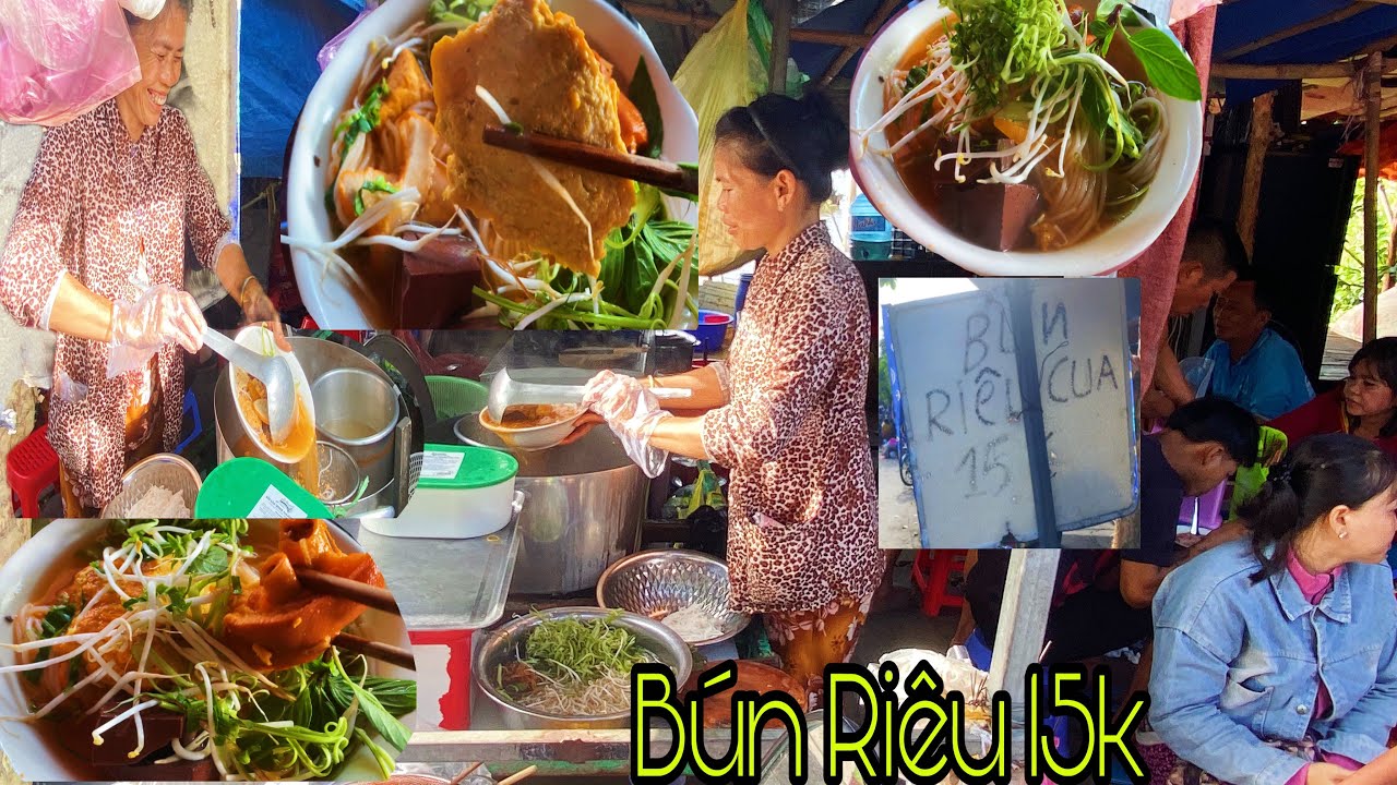 Quán Bún Riêu Ngon Ở Trung Tâm Thành Phố Ngon Rẻ 15k Bán Không Cần Lời, Ăn Ở Đâu Ngon