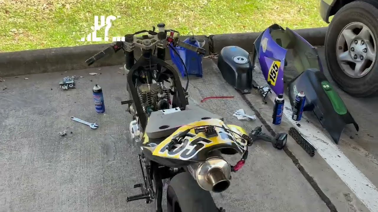 The first sign I need a new TTR125 motor
