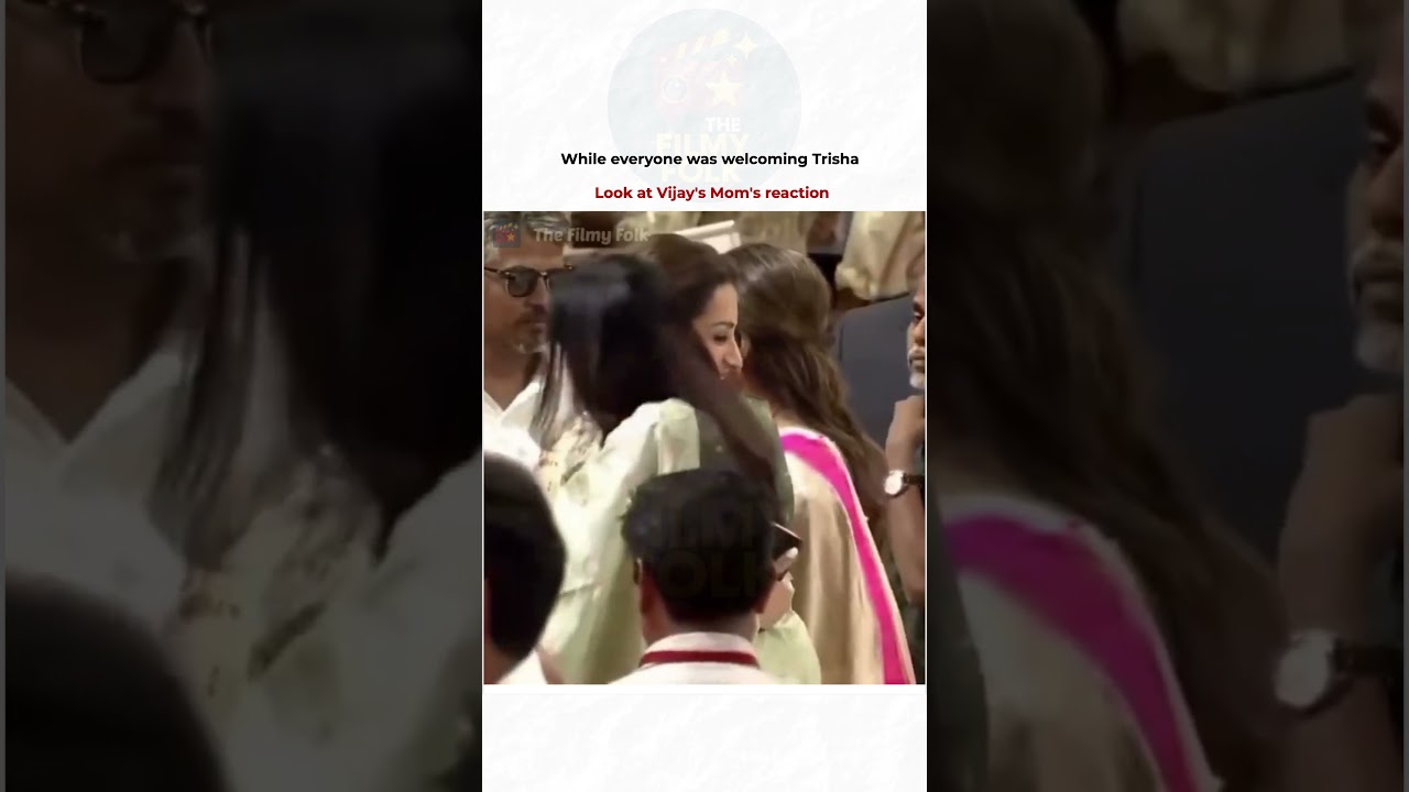The way Vijay&rsquo;s mom looked at Trisha #thalapathyvijay #trishakrishnan #aliabhatt #bollywood #shorts
