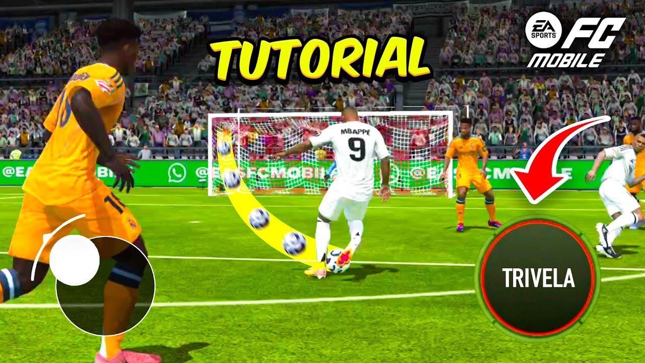 CÓMO HACER el TIRO de TRIVELA en FC MOBILE! *muy fácil*