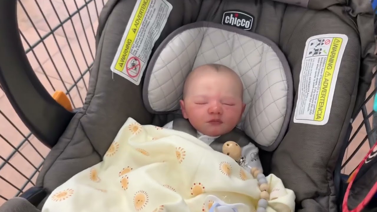 Walmart Outing with Ultra Realistic Reborn Baby Doll Realborn Jaxson