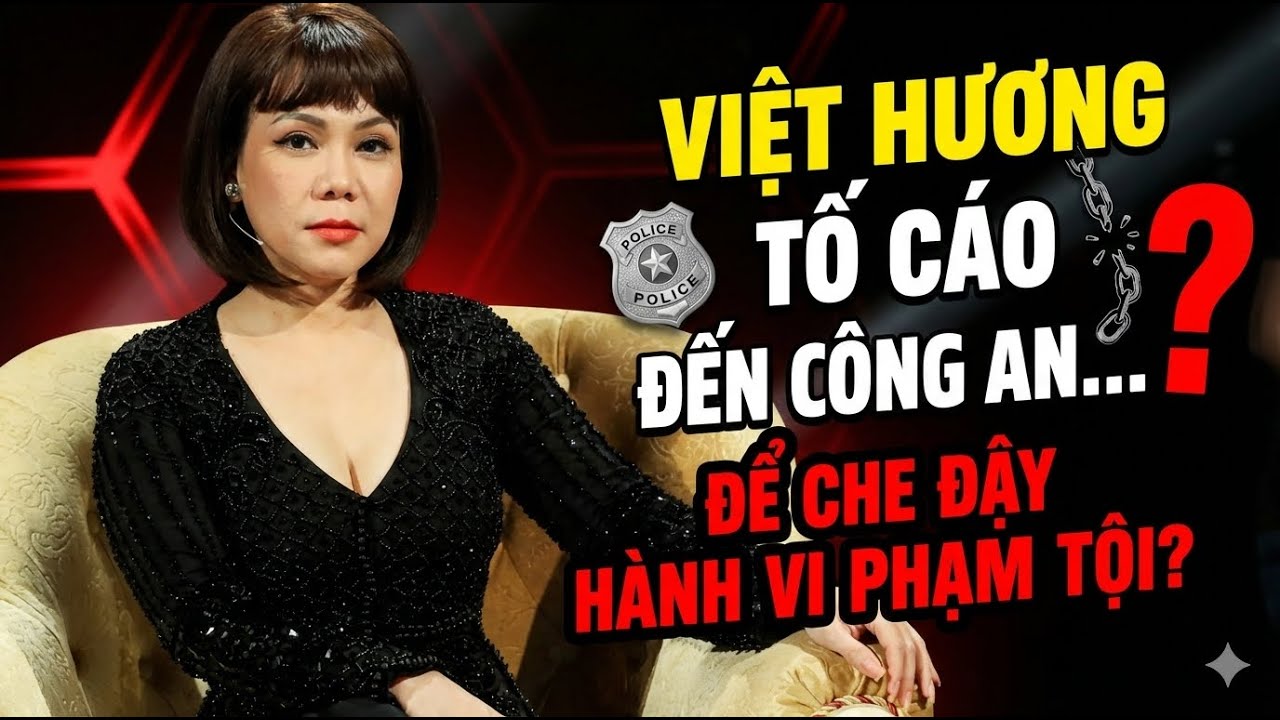 H&agrave;i Việt Hương:Gởi đơn tố c&aacute;o gi&atilde;y giụa sợ bị bắt giam