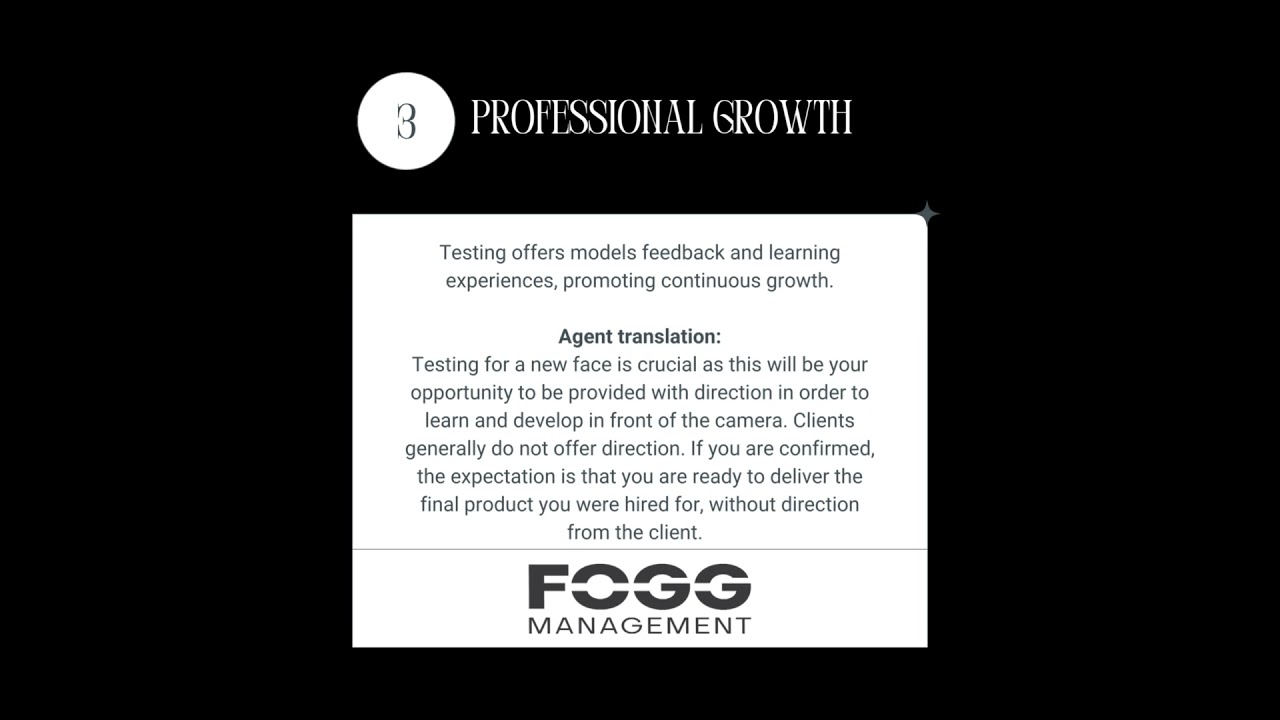 Understanding the importance of testing. #modeleducation #modelagency #modelmanagement #modeling