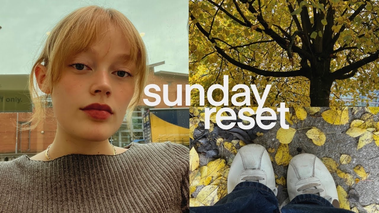 a quiet & productive sunday | preparing for a busy week @ university