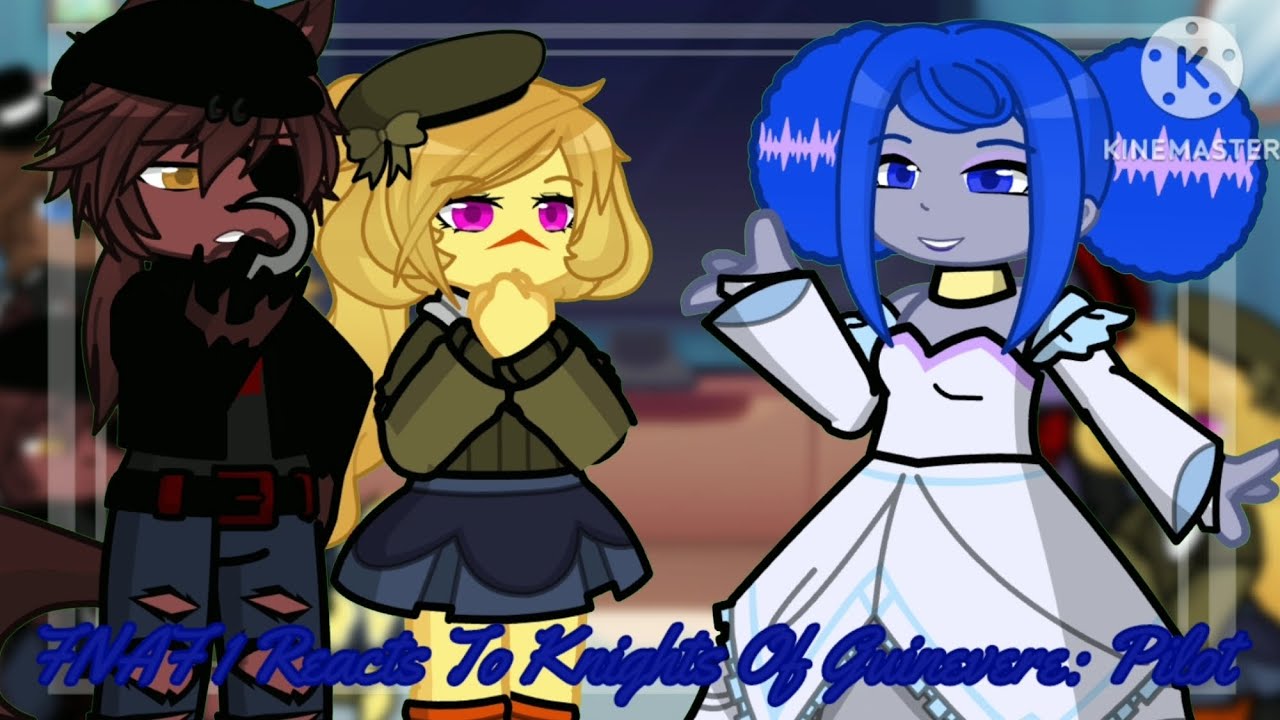 FNAF 1 Reacts To Knights Of Guinevere: Pilot || Late Halloween Special || Gacha Life 2