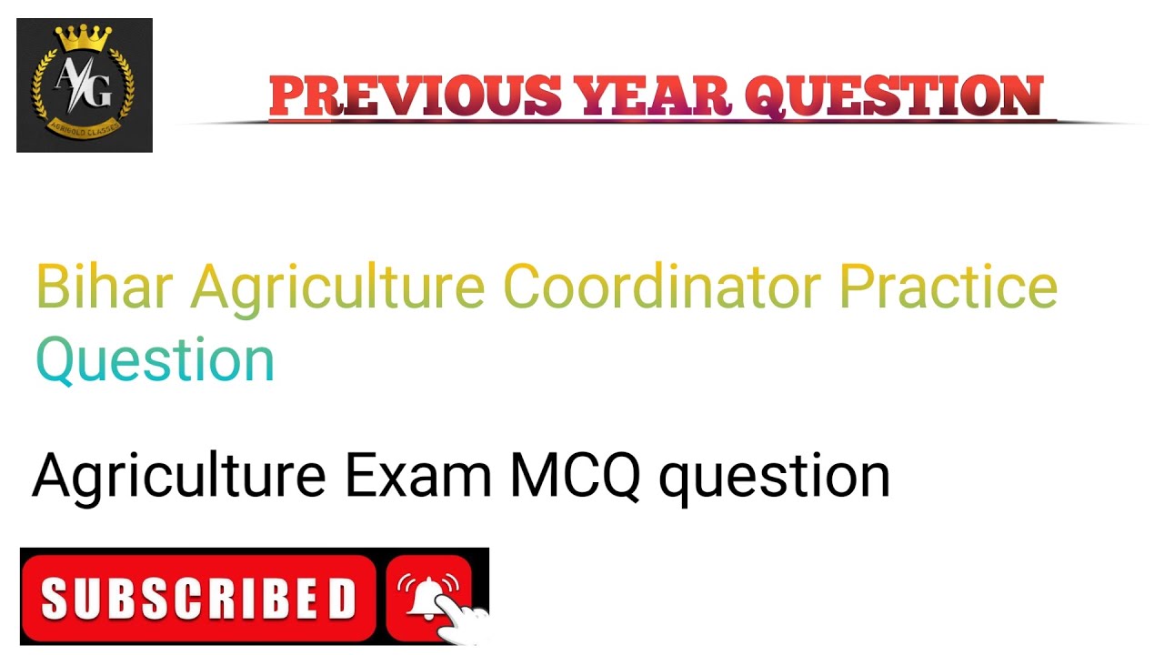 Previous Year Question | Bihar agriculture coordinator | All agriculture exam | GPB | Fisheries ||