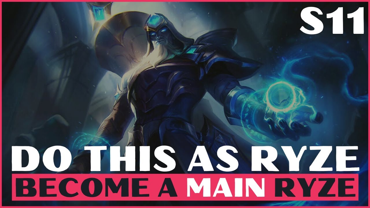 RYZE GUIDE - COMBOS - SECRET TRICKS - LANING