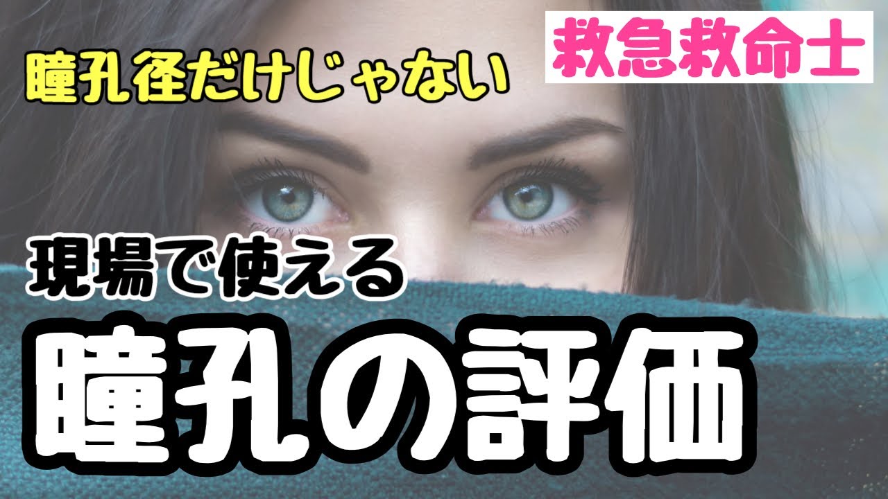 【瞳孔径だけじゃない】瞳孔径以外の観察方法も教えます！