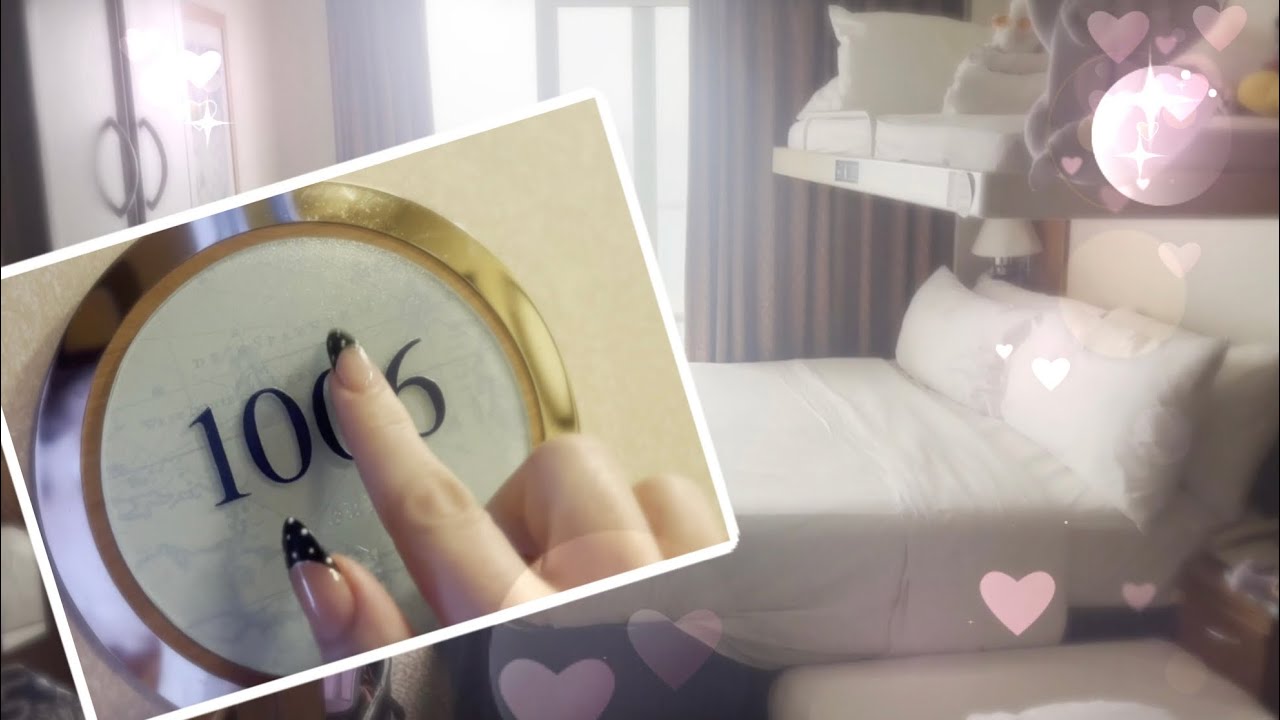 ASMR | 🚢 Messy Cabin Tapping Tour ✨LONG NAILS✨ (feat. hypnotic ocean waves 🌊 🌊 )