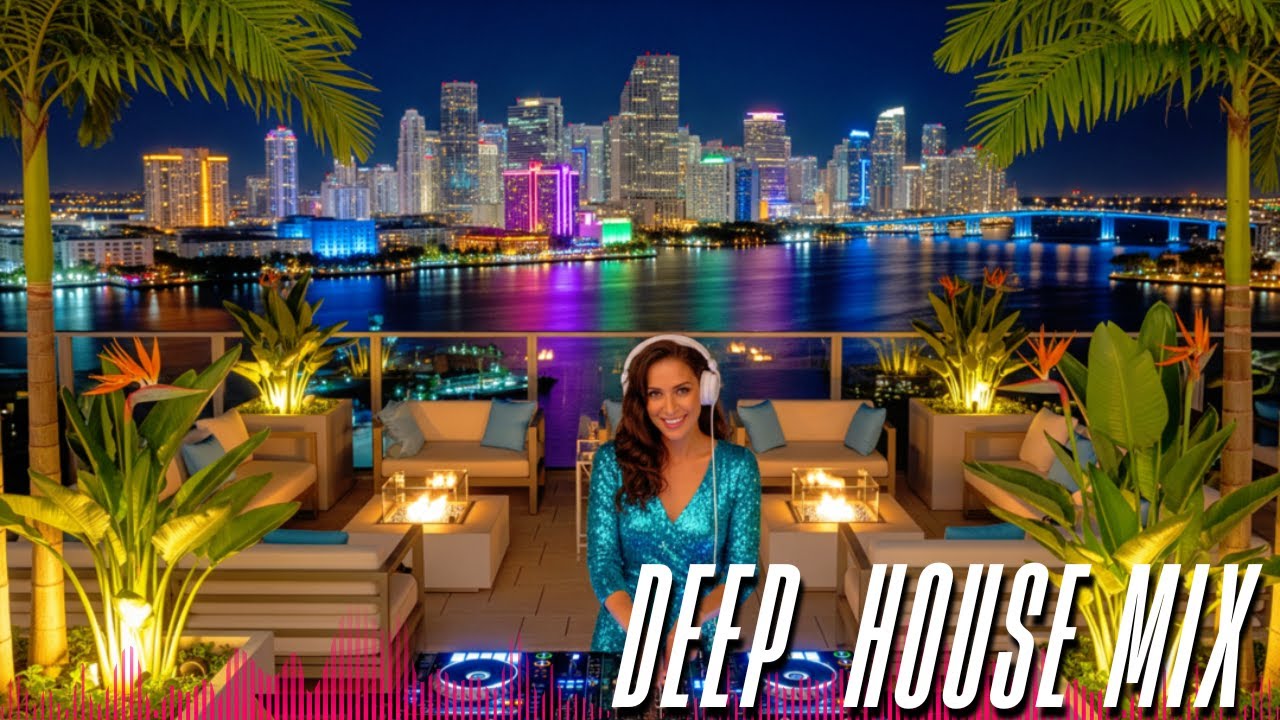 Luxury Urban Deep House 2026 Rooftop Session Relax Study Focus Mood