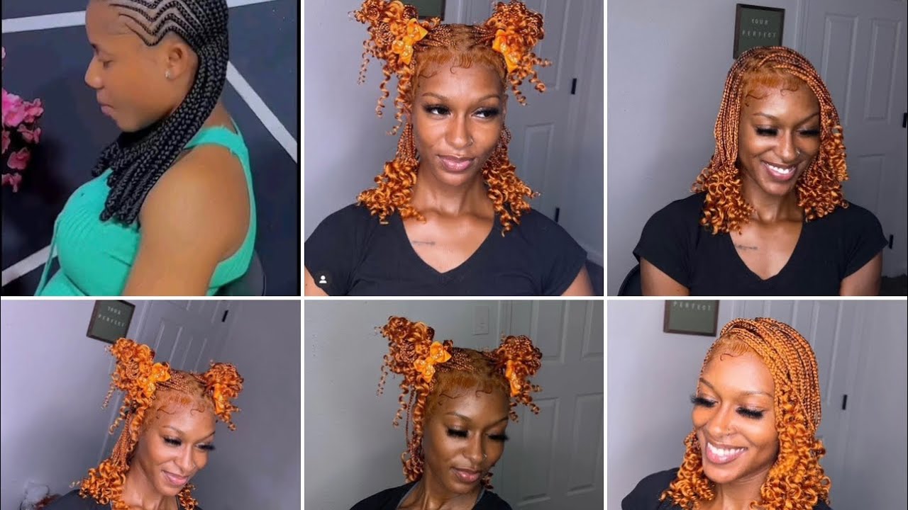 Gorgeous Braid Compilation for Black Ladies | Knotless, Box Braids, Cornrows & More