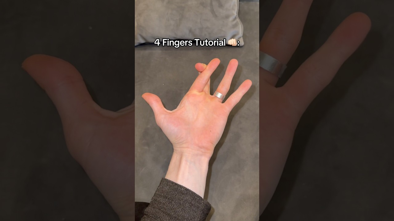4 Fingers Tutorial👊🏻