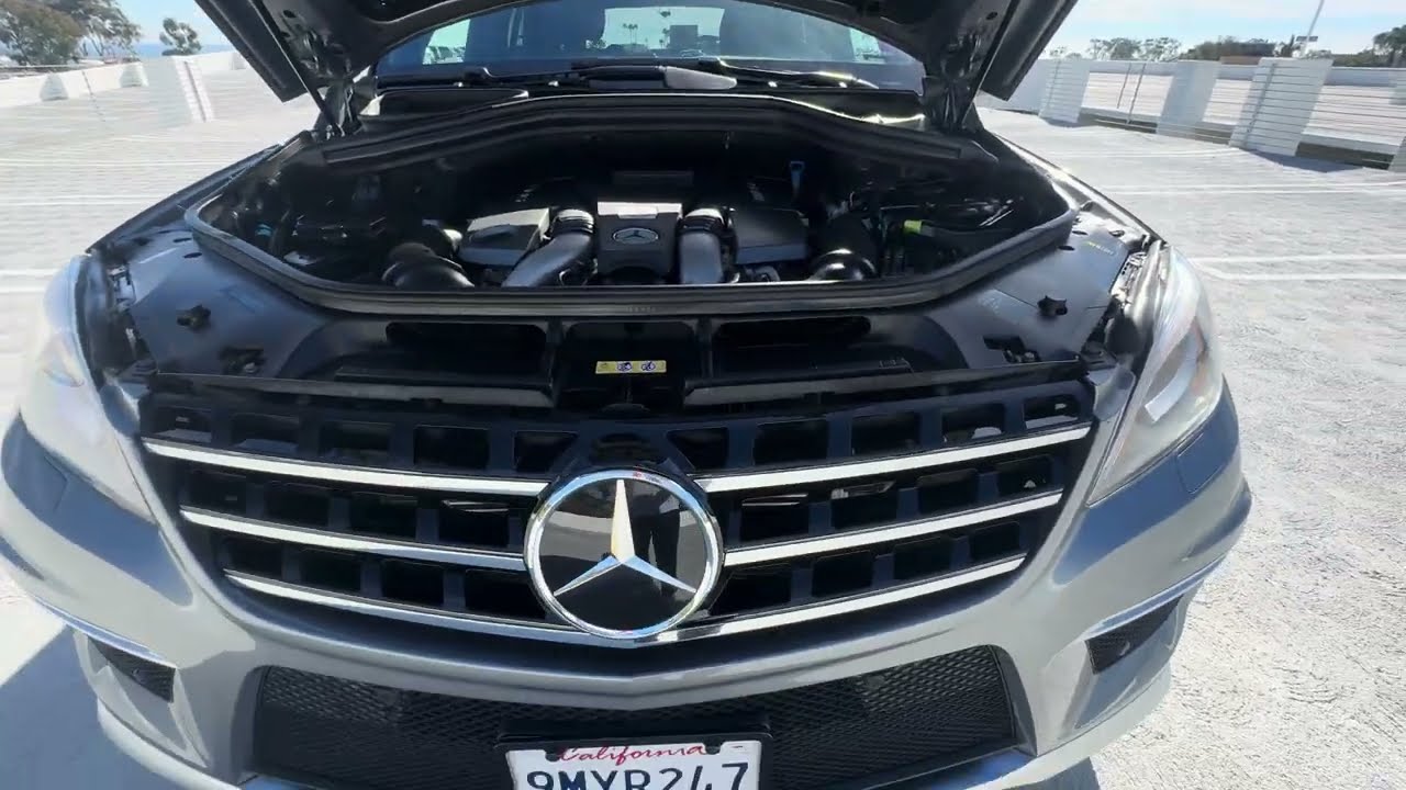 Mercedes-Benz ML63 AMG,  Palladium Metallic - Engine Check - Flawless !