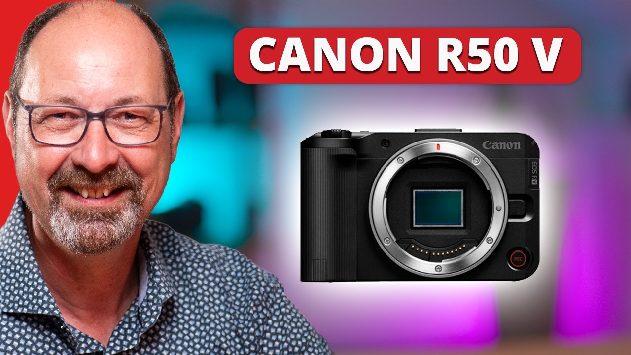 Canons Compacte Videocamera: de Canon EOS R50 V