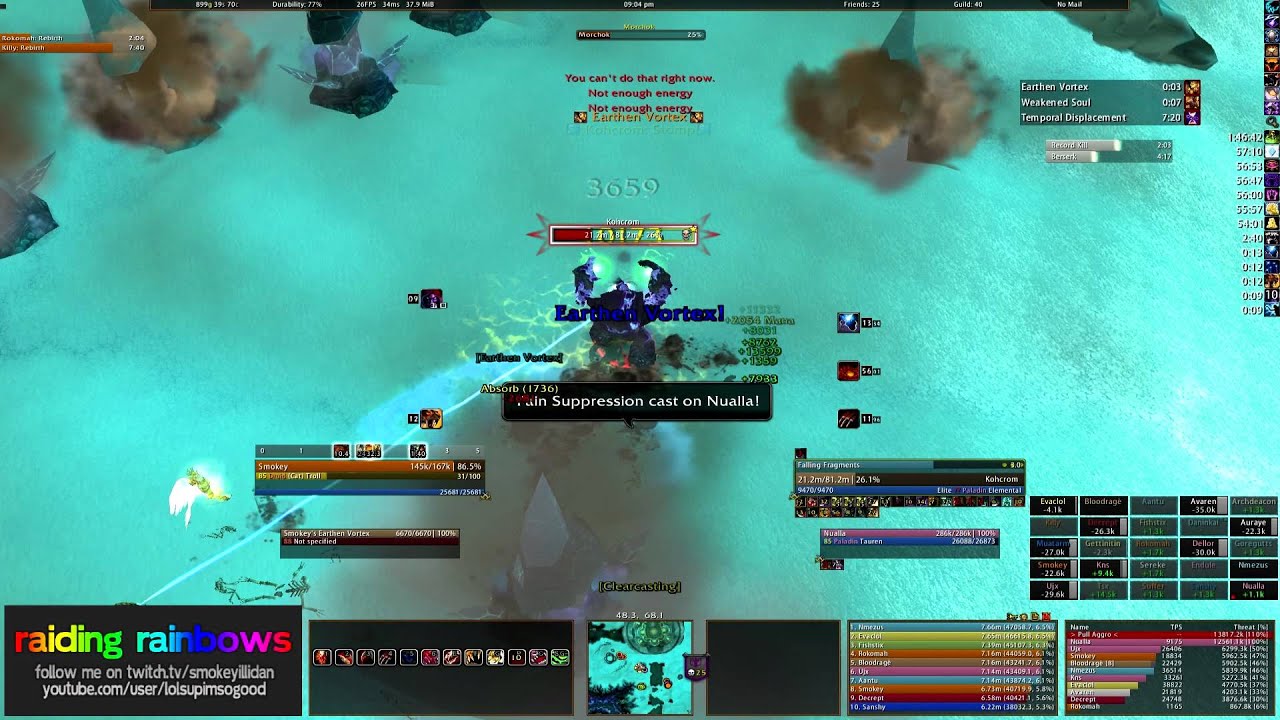 Raiding Rainbows: 25 Heroic Morchok (Feral PoV)