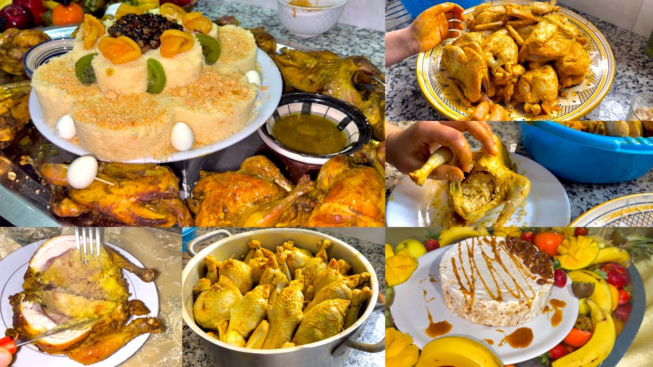 من يد طباخة مع التريتور🧑‍🍳طبق حصري من دار المخزن👮‍♂️السمان معمر بكسكسو واللوز بتنتو مكتوصفش🥰