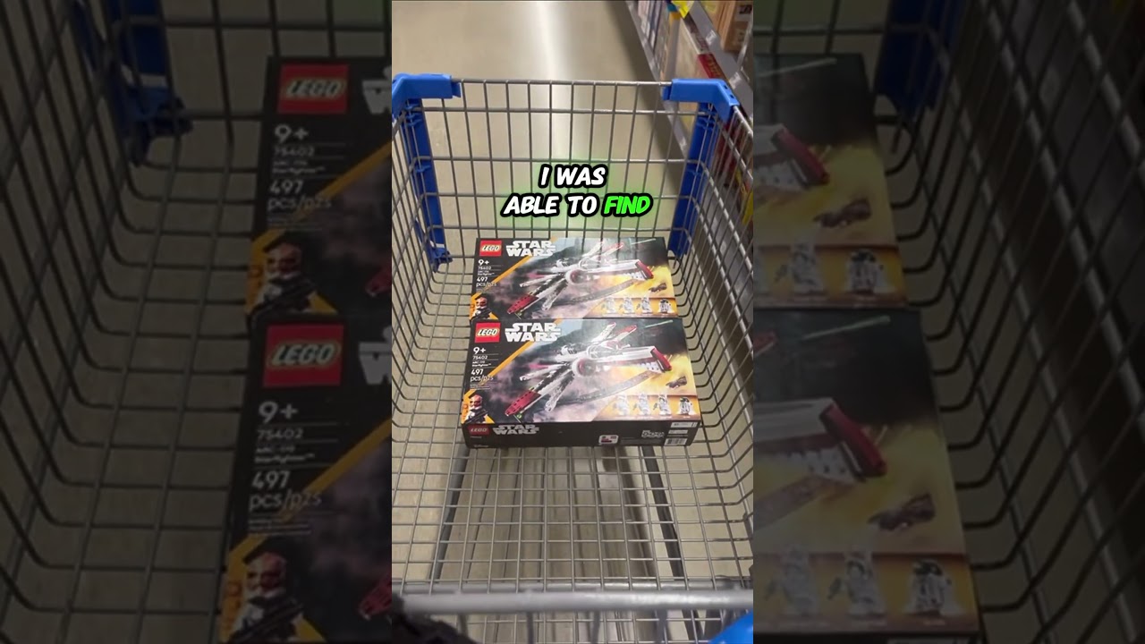 $3 DOLLAR LEGO SET AT WALMART