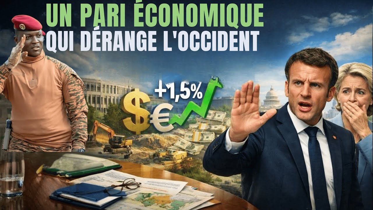 Ibrahim Traoré : 1,5 % de croissance sous sanctions, le pari économique qui choque l’Occident