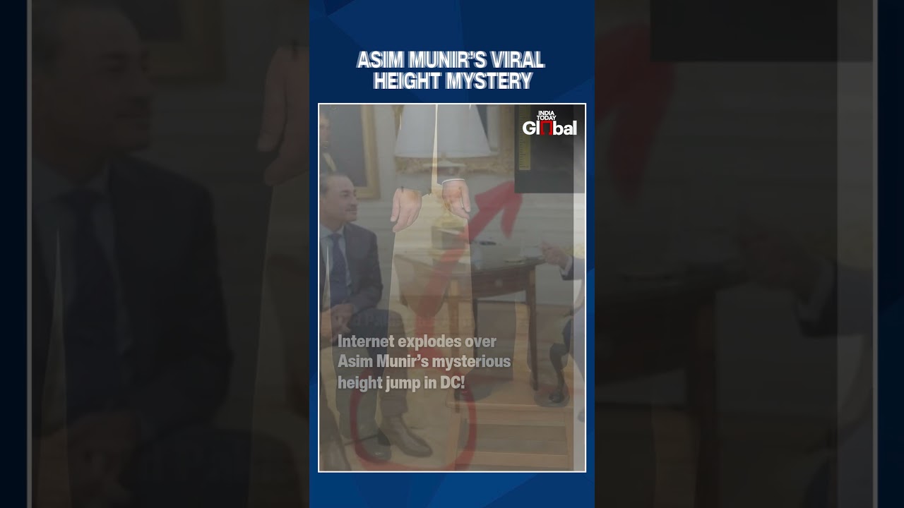 How Did Asim Munir Suddenly Grow Taller Than Donald Trump? Viral Boot Controversy