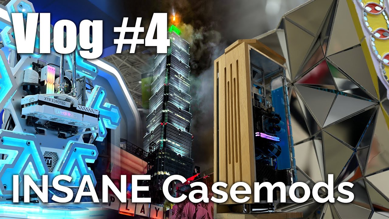Insane Casemods of Computex 2024 | Praetex Vlog 4