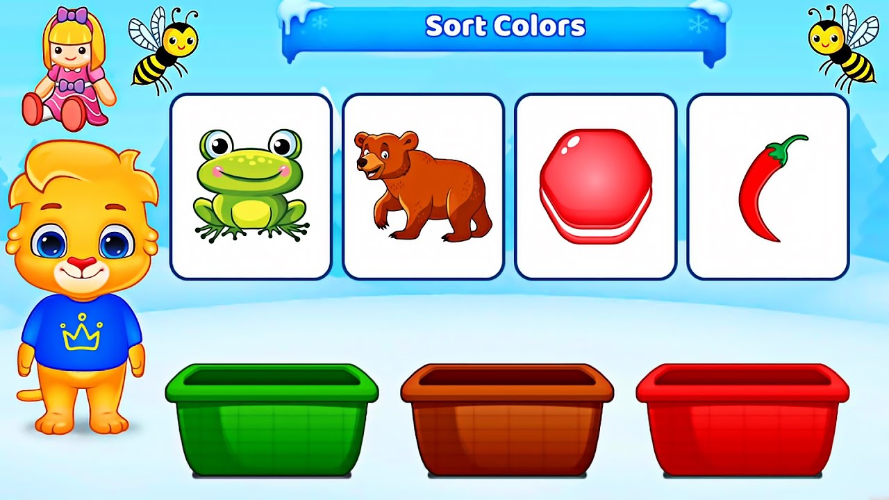 Fun Educational Games for Toddlers - Learning Kids Colors 3D | Android Gameplay