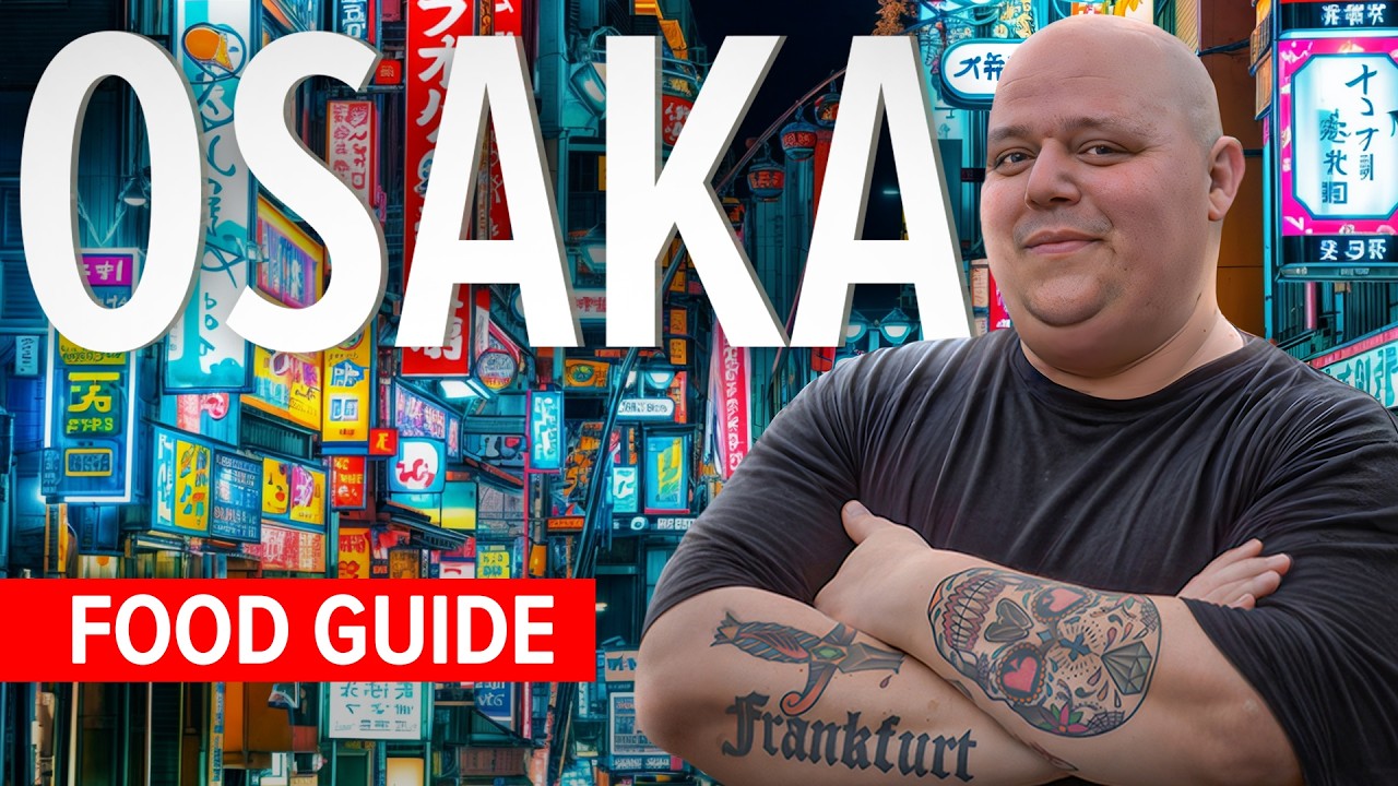 ⁠Japan Food Eskalation! 🤩 | OSAKA Cinematic Food Guide 🇯🇵