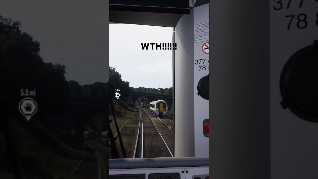 WHAT THE..!? #train #tsw3  #glitches
