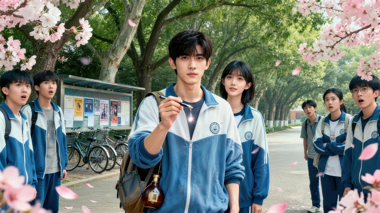 Небесный мастер в школьной жизни! Защищает красавицу, вершит месть, покоряет власть и любовь!