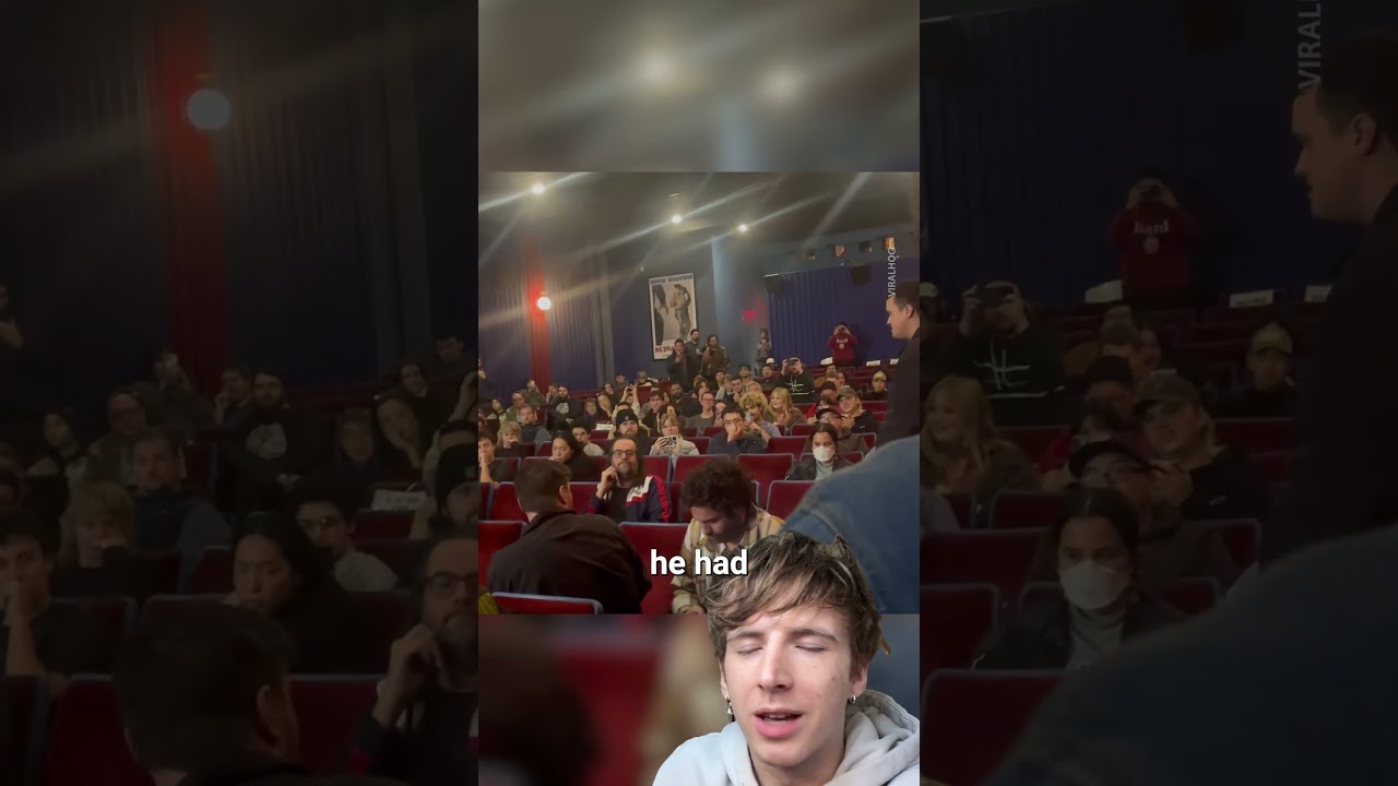 Odm&oacute;wił opuszczenia kina
